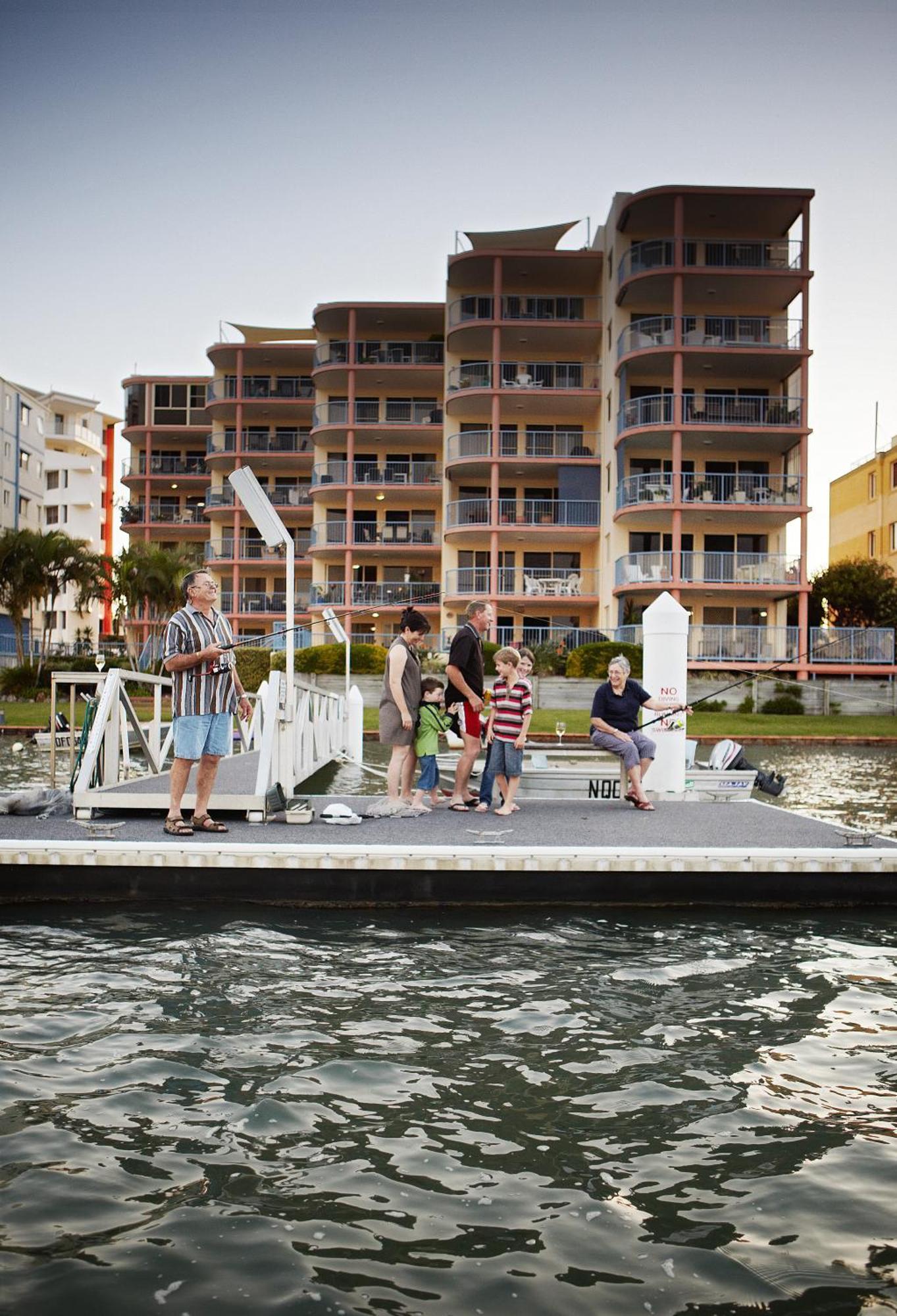 On The River Apartments Maroochydore Dış mekan fotoğraf